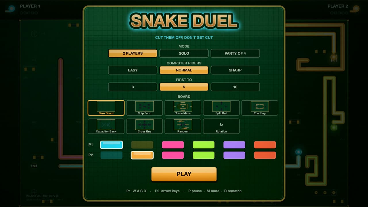 Snake Duel – skærmbillede 1 af 4