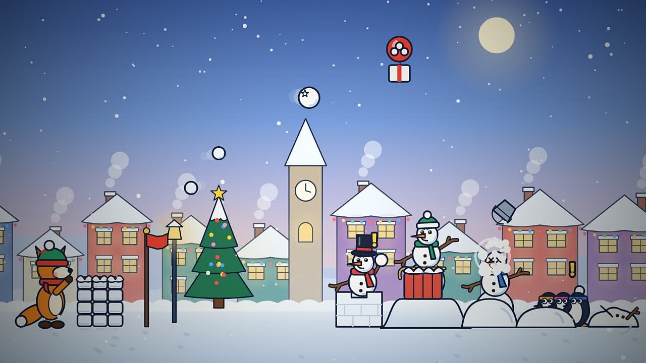 Snowball Fight – klíčová grafika