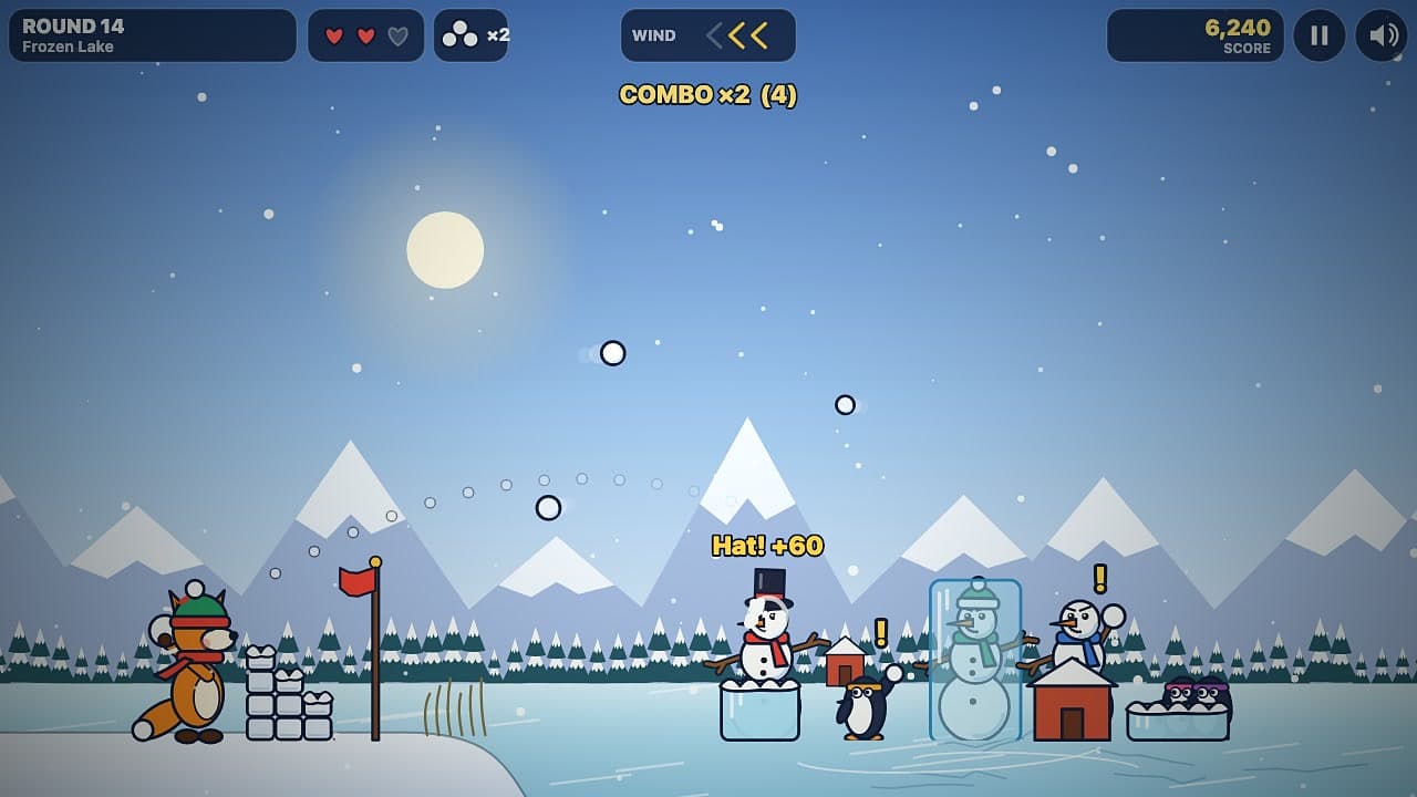Screenshot 1 di 4 di Snowball Fight