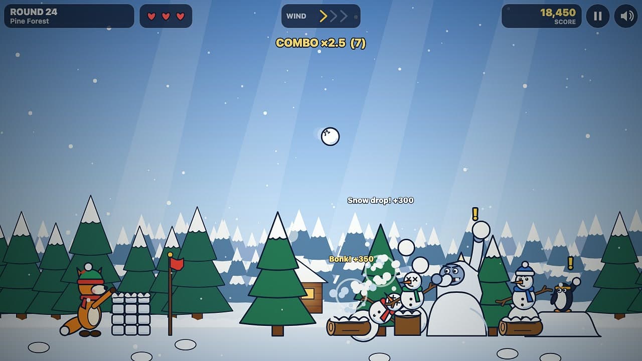 Screenshot 2 di 4 di Snowball Fight