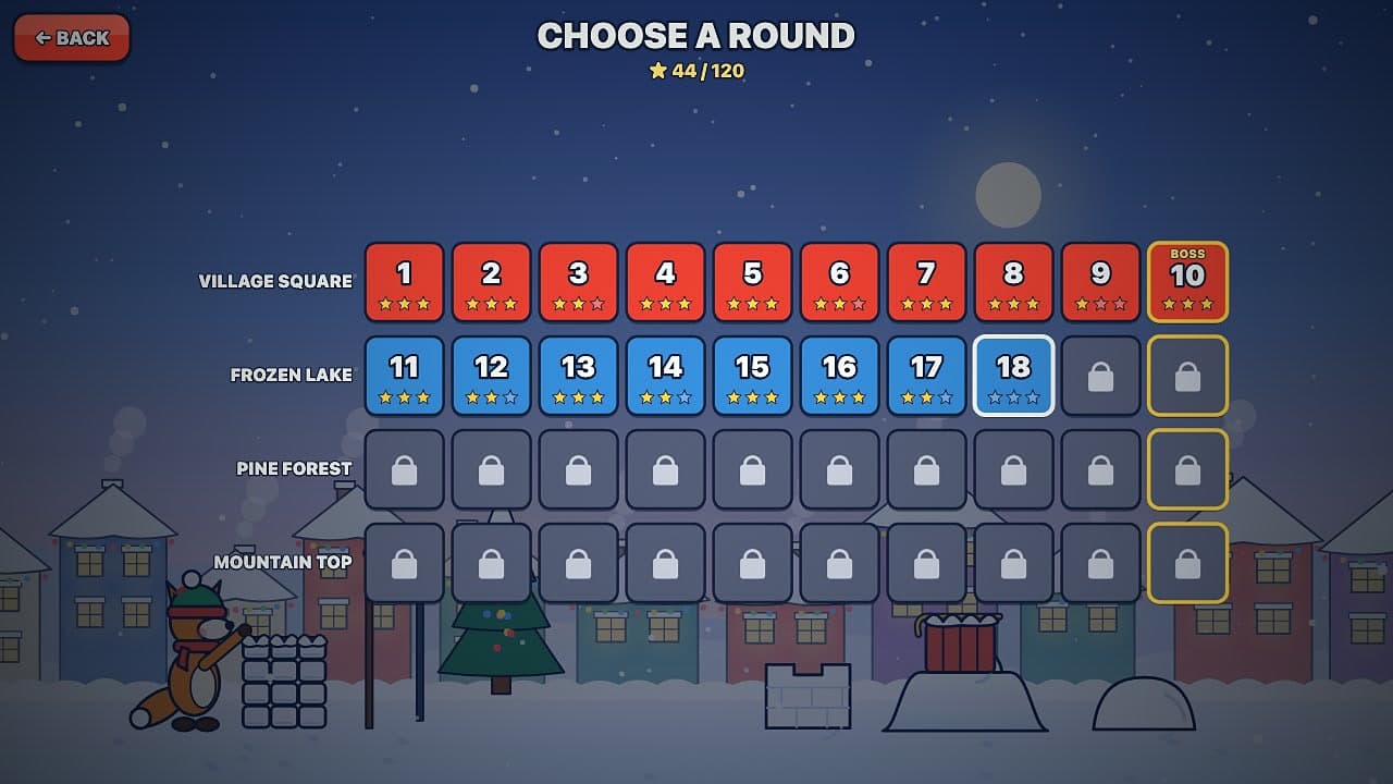 Screenshot 3 di 4 di Snowball Fight