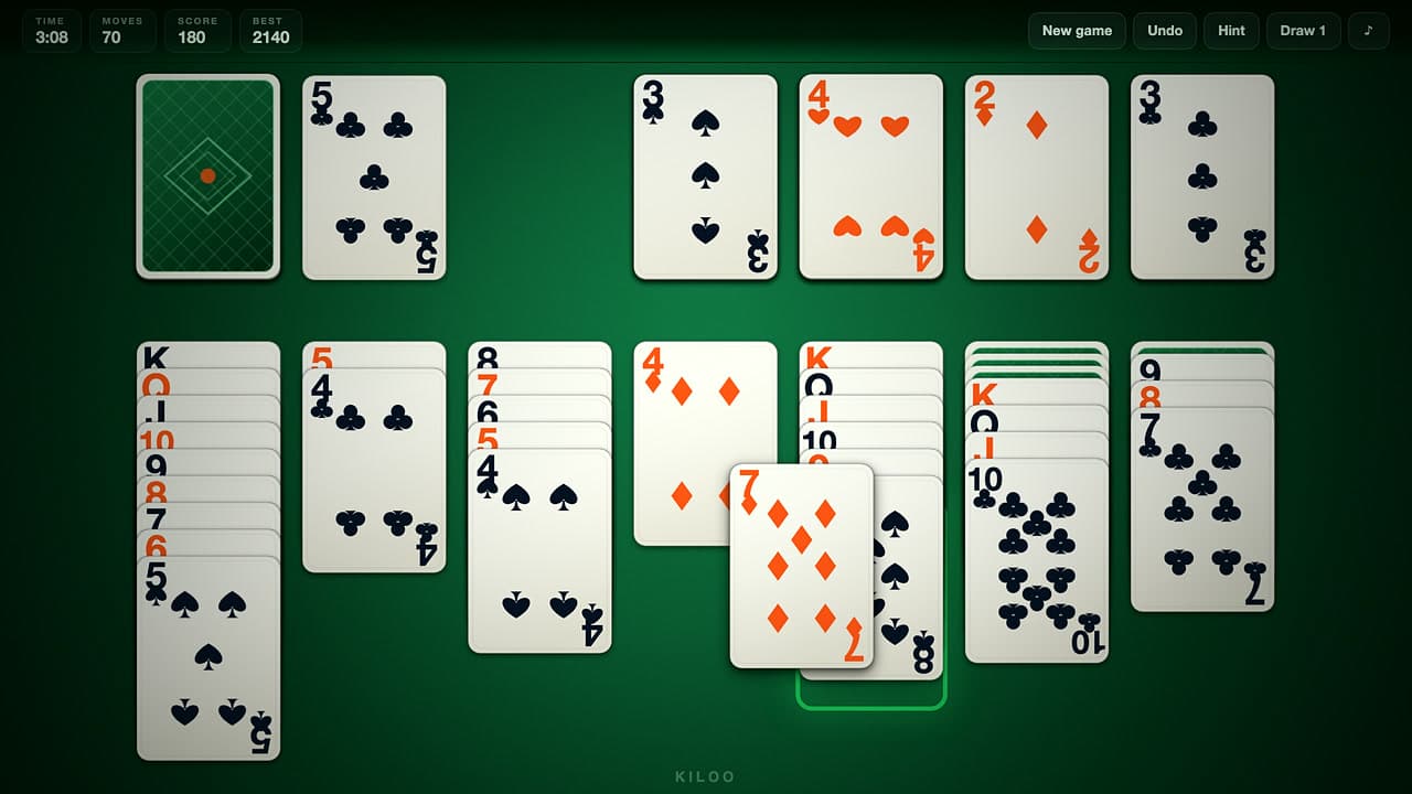 Captura de tela 3 de 4 de Solitaire
