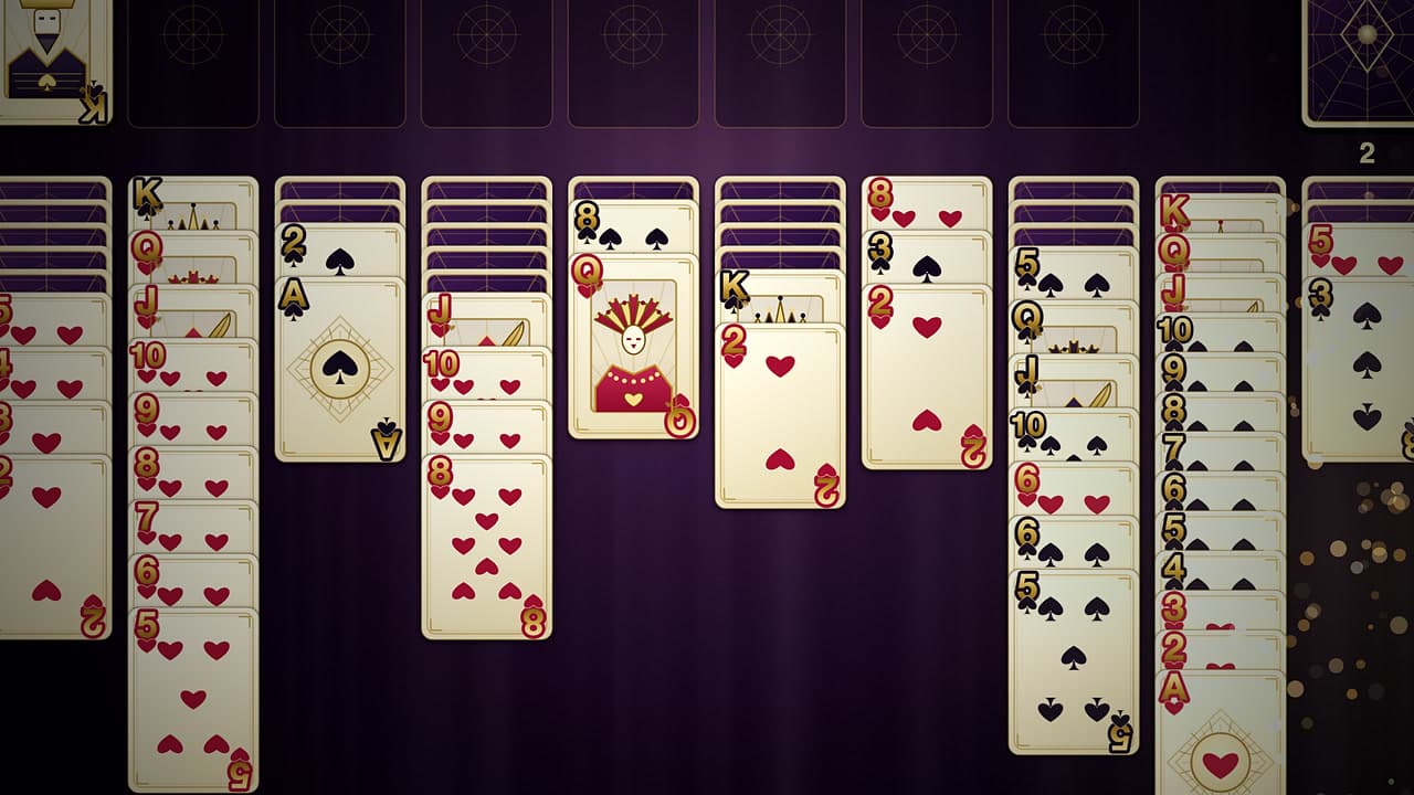 Spider Solitaire – klíčová grafika