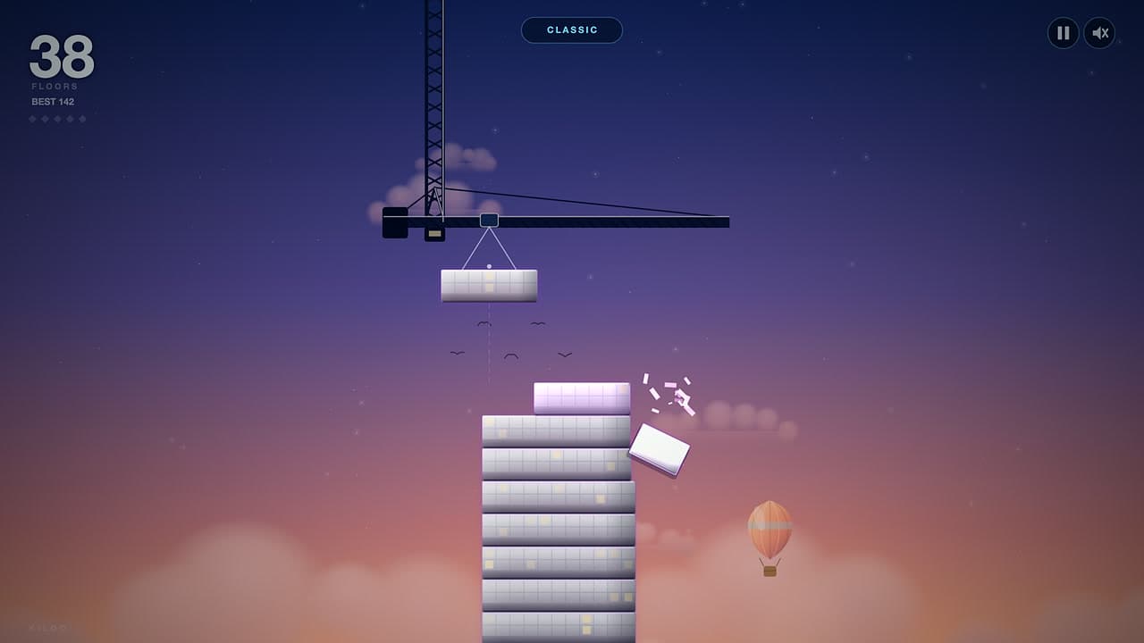 Képernyőkép a(z) Stack Tower játékból (2/4)