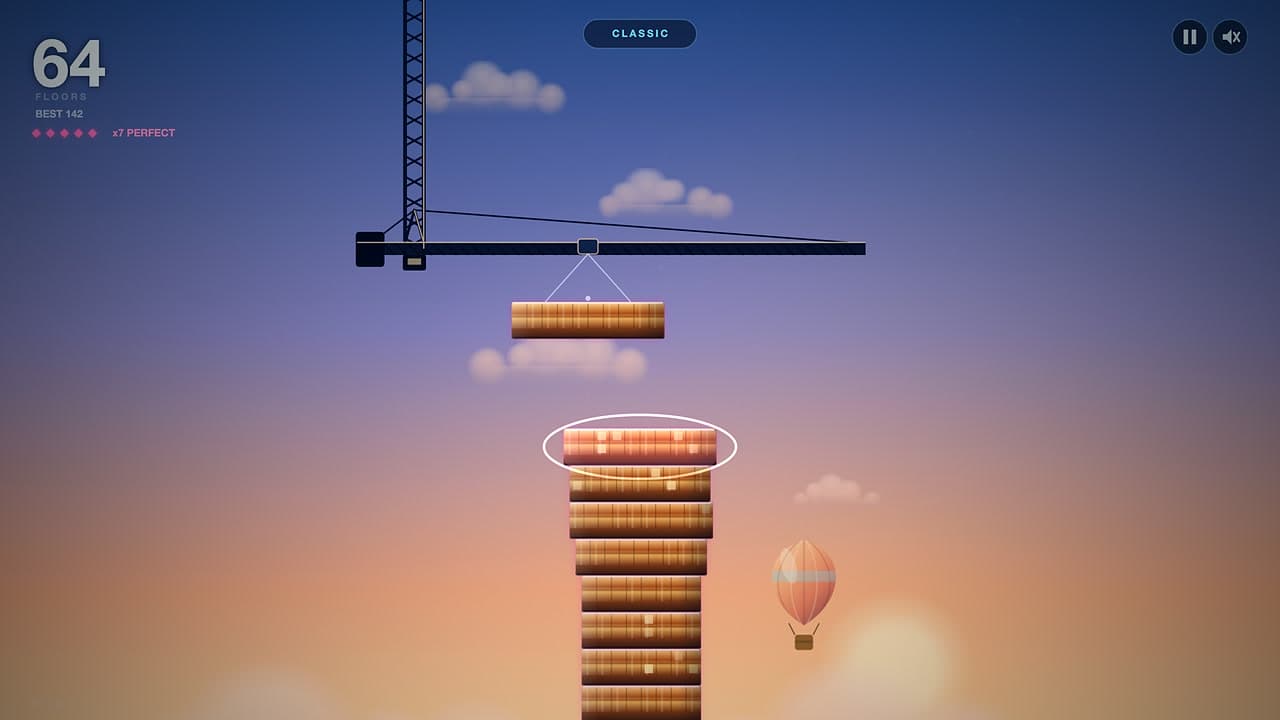 Képernyőkép a(z) Stack Tower játékból (3/4)