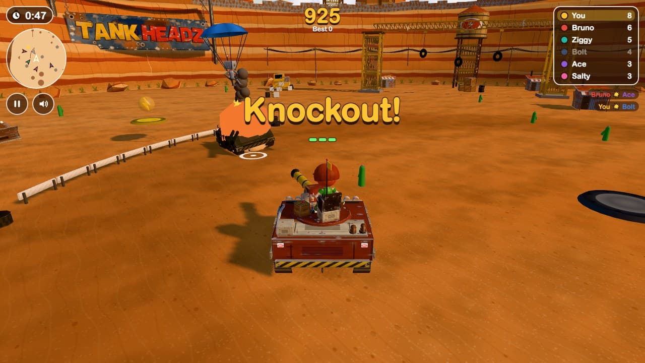 Tank Headz screenshot 2 of 4
