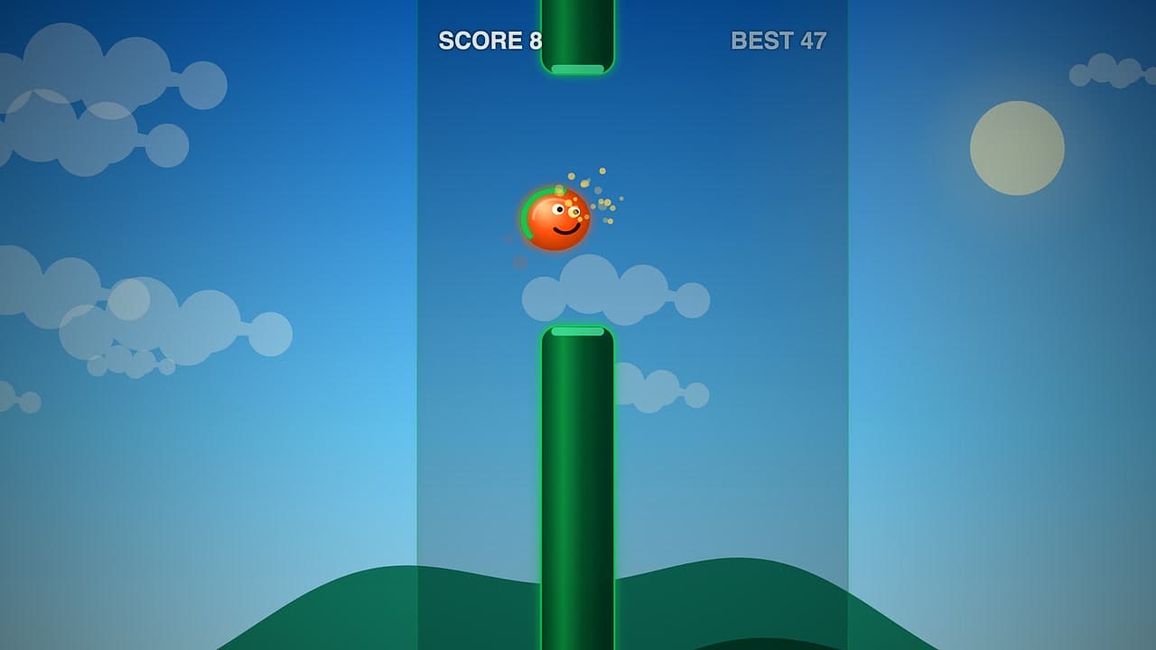 Tap Flight – klíčová grafika
