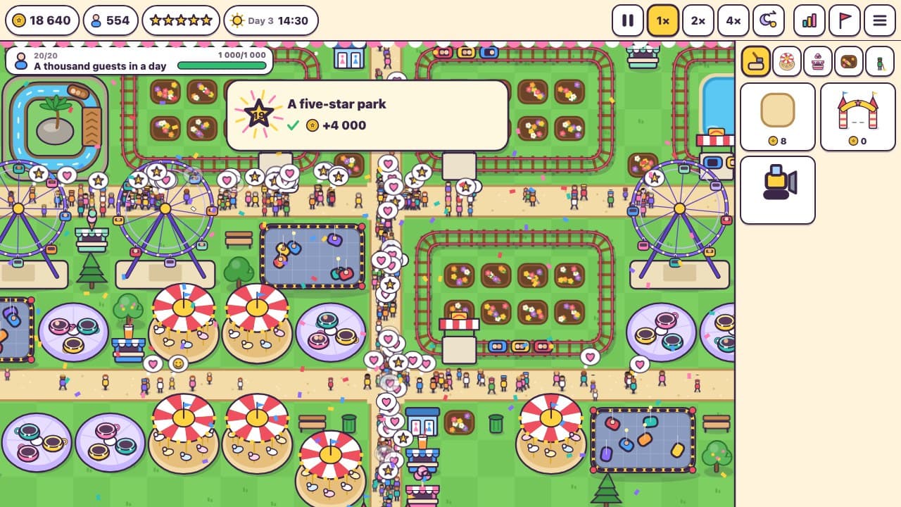 Theme Park Planner – snímek 2 z 4
