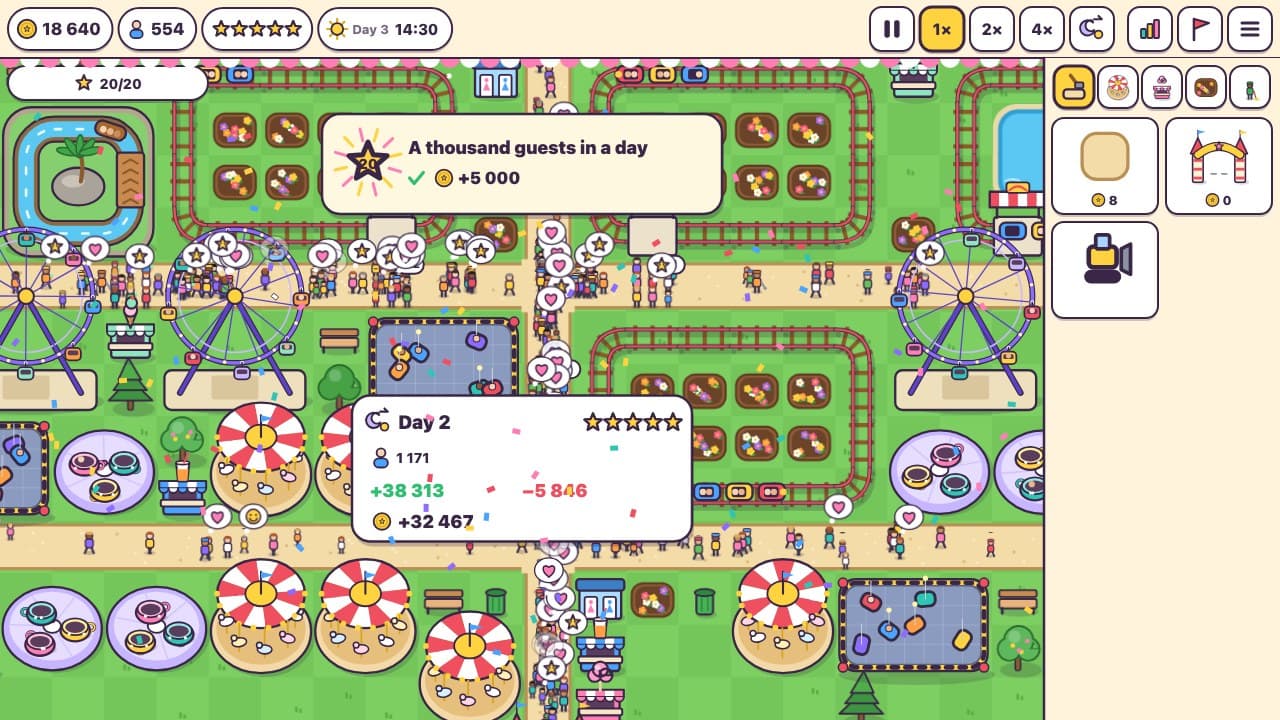 Theme Park Planner – snímek 4 z 4