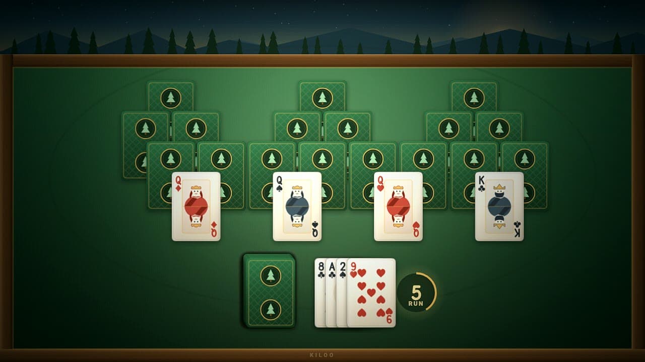 Tri Peaks – klíčová grafika