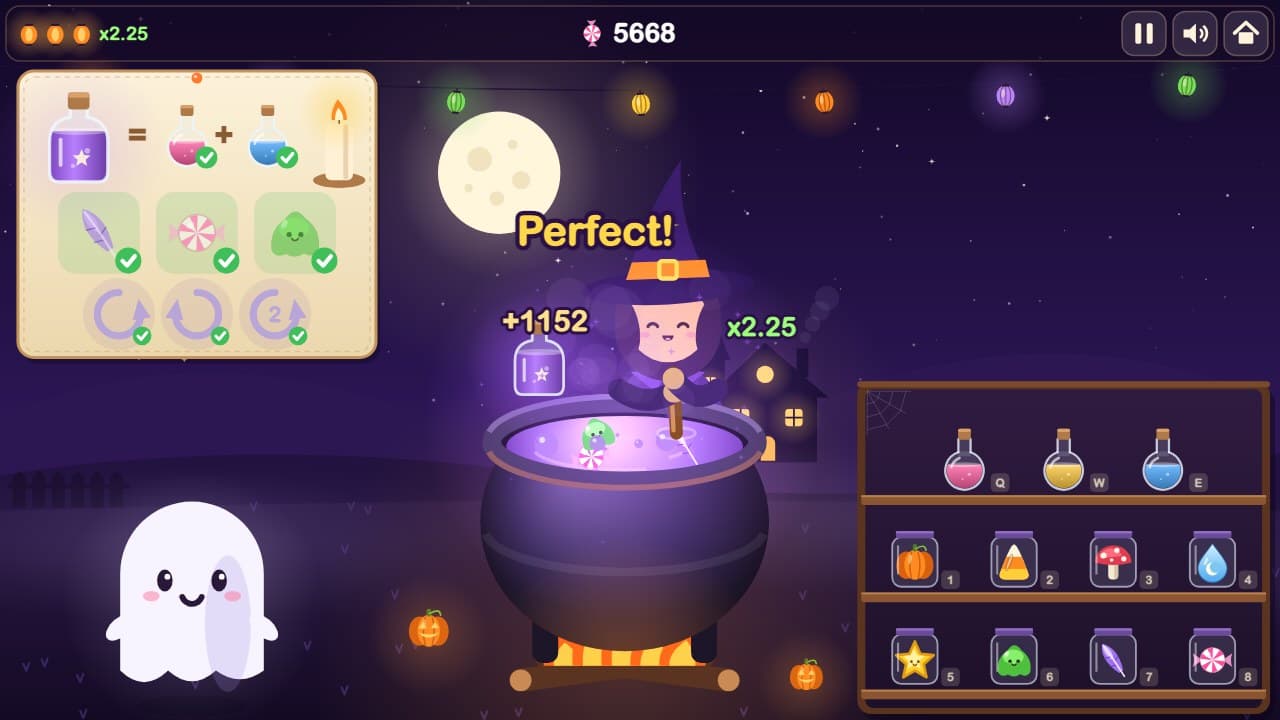 Screenshot 2 van 4 van Witch Brew