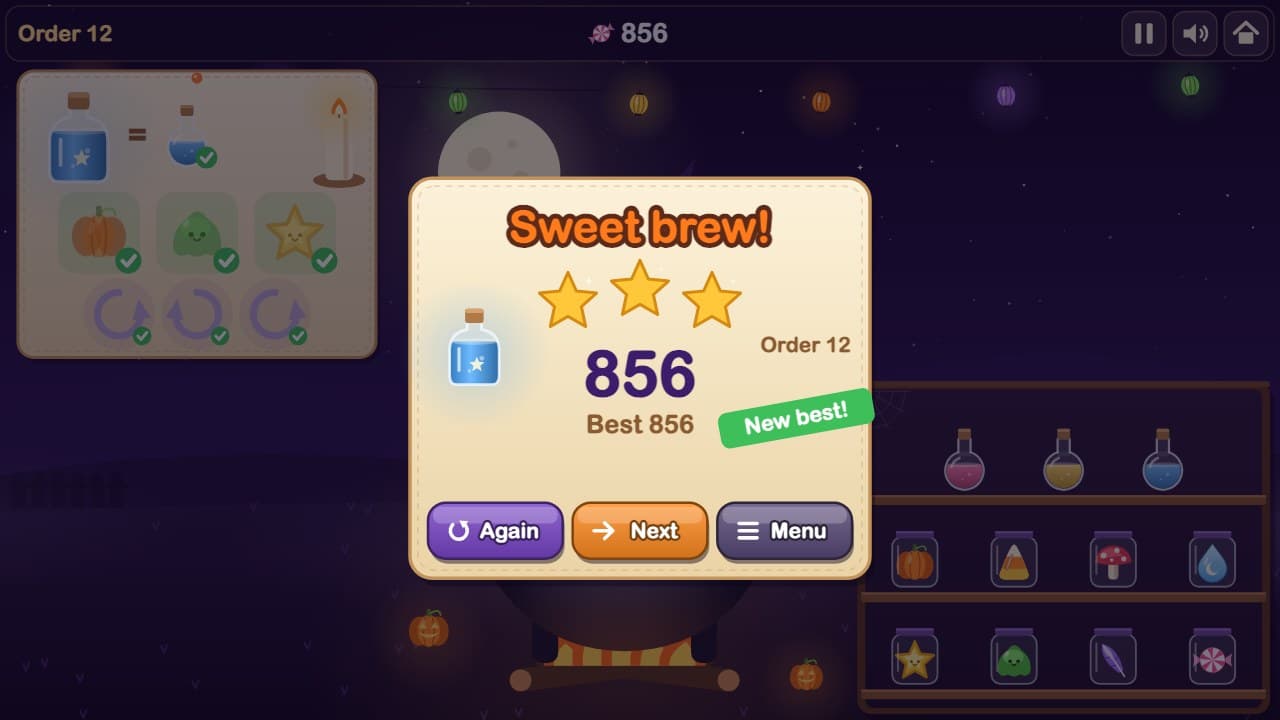 Screenshot 4 van 4 van Witch Brew