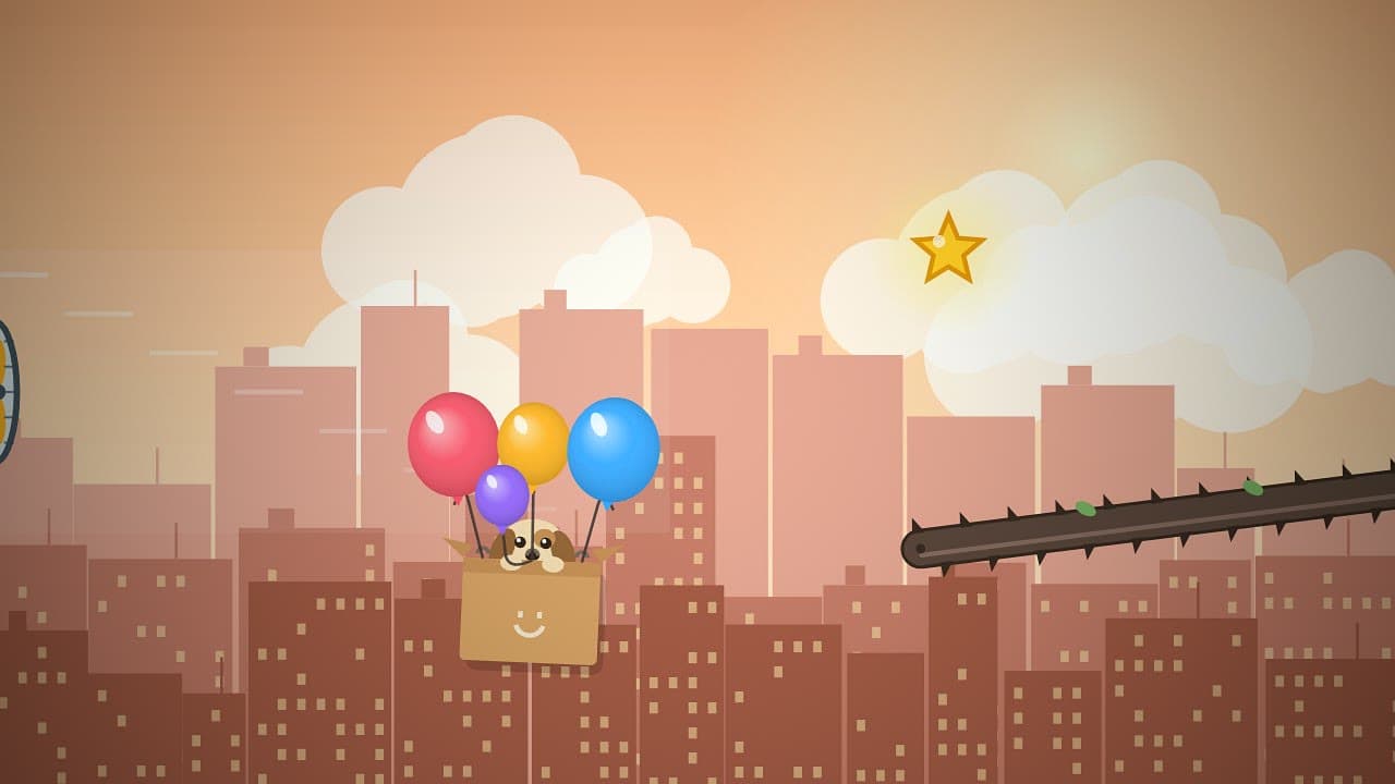 Balloon Lift – klíčová grafika