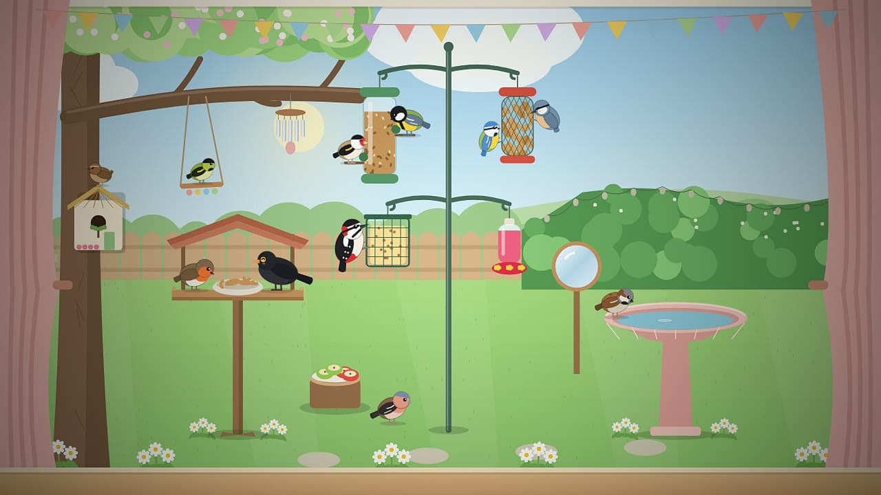 Bird Feeder – klíčová grafika