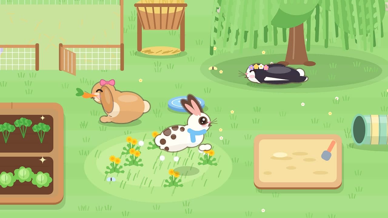 Bunny Garden – klíčová grafika