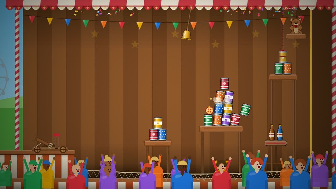 Catapult Cans – klíčová grafika
