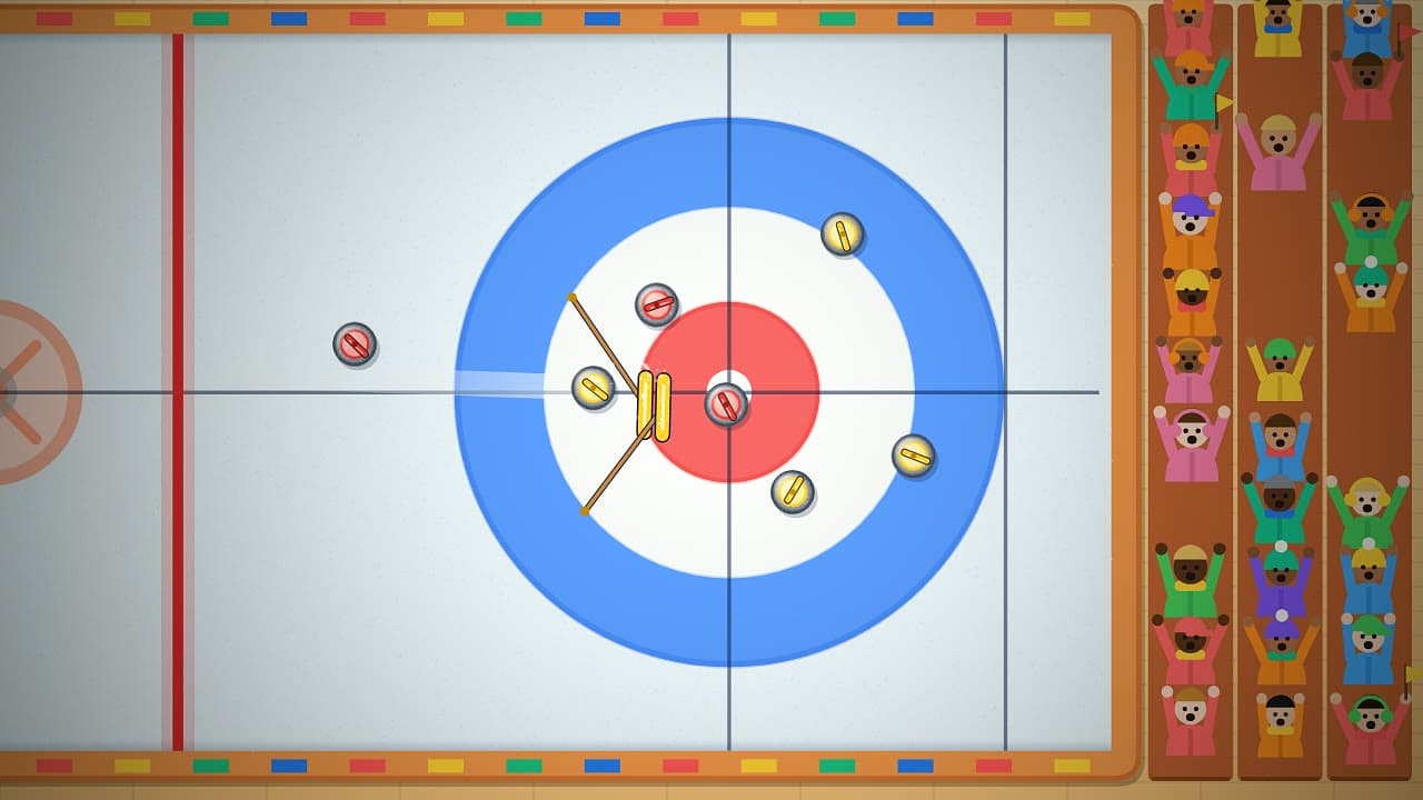 Curling Club – klíčová grafika