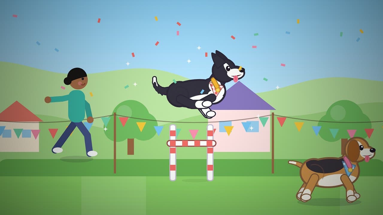 Dog Agility – klíčová grafika