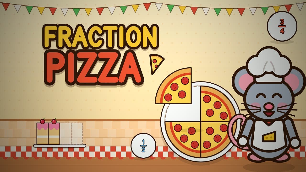 Fraction Pizza key art