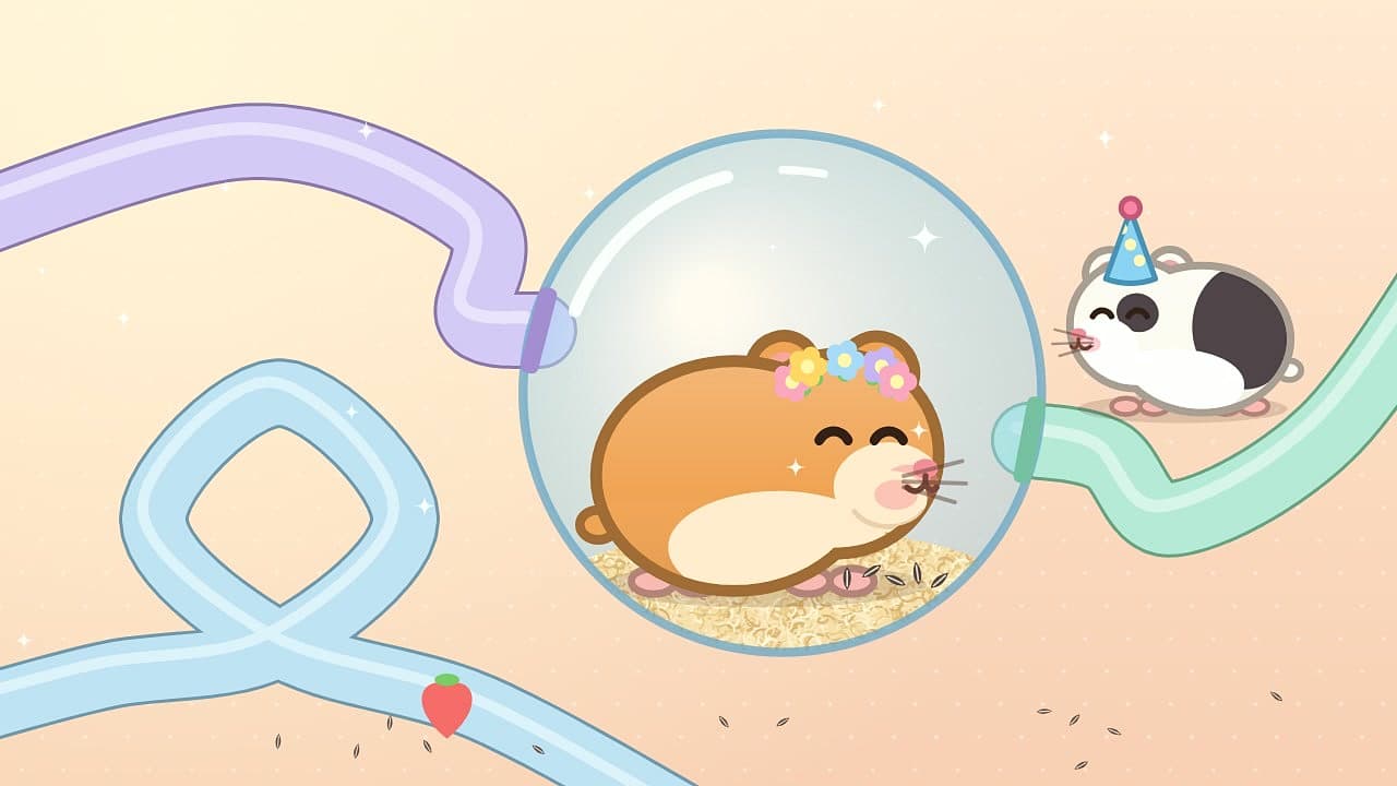 Hamster Maze – klíčová grafika