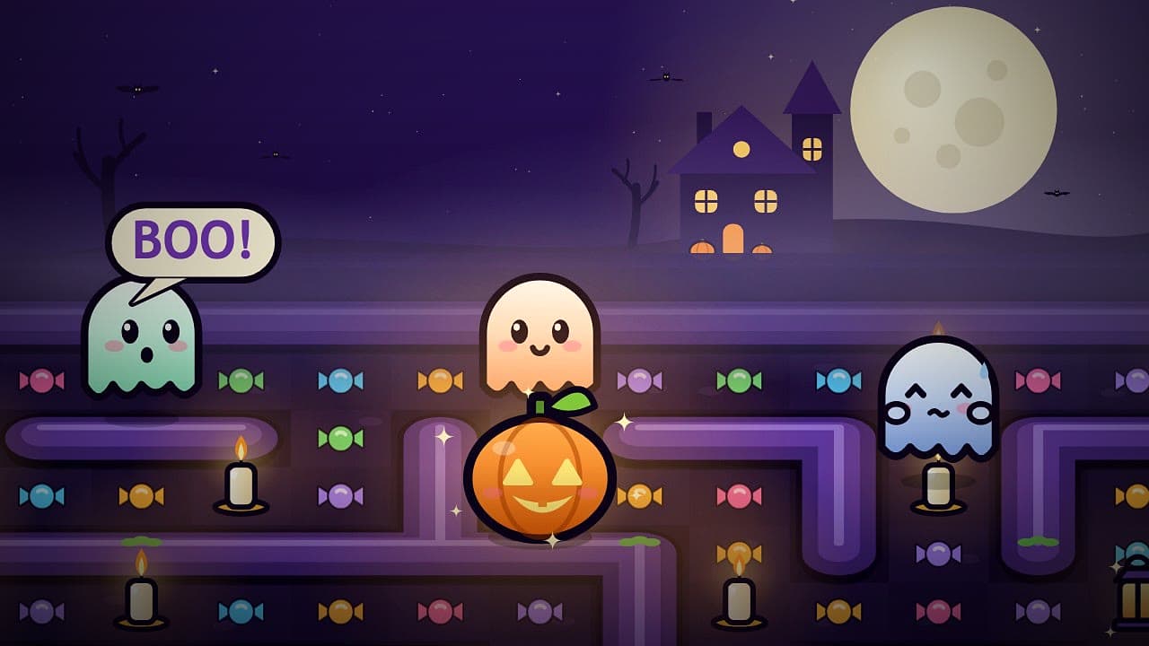 Haunted Maze key art