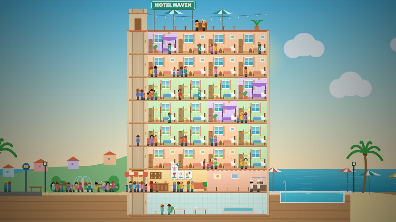 Hotel Haven – klíčová grafika